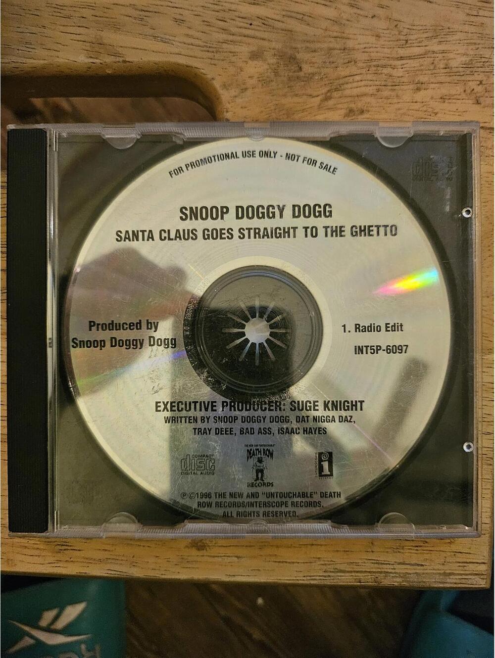 Snoop Dogg – Santa Claus Goes Straight To The Ghetto - Promo CD single RARE